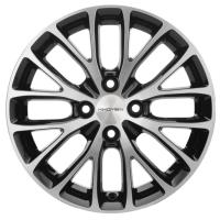 Khomen Wheels KHW1506 6*15 4*100 ET50 60.1 Black-FP