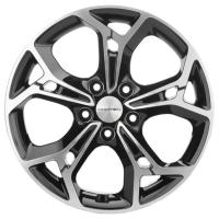 Khomen Wheels KHW1702 7*17 5*114.3 ET48.5 67.1 Black-FP