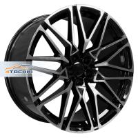 Hengder 5063 10*21 5*112 ET35 66.5 Black machined face