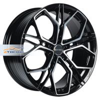 INCH FA8534 8.5*20 5*114.3 ET42 67.1 Gloss Black Machined Face
