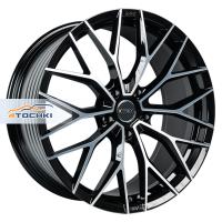 INCH GA8532 9*21 5*114.3 ET35 60.1 Gloss Black Machined Face