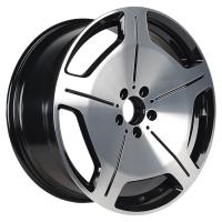 INCH ULF-R20 8.5*20 5*112 ET36 66.56 Black machine face+milling spokes before painting