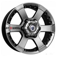 КиК M56-оригинал (КС593) 7*16 6*139.7 ET38 67.1 Дарк платинум