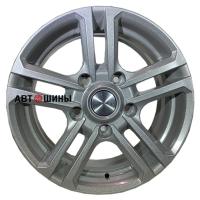 Khomen Wheels KHW1602 (Niva 4x4 Bronto) 6.5*16 5*139.7 ET35 98.5 F-Silver