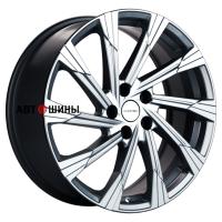Khomen Wheels KHW1901 (Soul/Seltos/Sonata) 7.5*19 5*114.3 ET49.5 67.1 Gray-FP