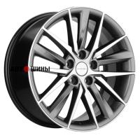 Khomen Wheels KHW1807 (A6/Q5) 8*18 5*112 ET39 66.6 Black-FP