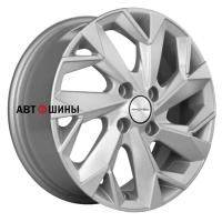 Khomen Wheels KHW1508 (Rio/Solaris) 6*15 4*100 ET46 54.1 Black-FP