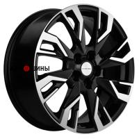 Khomen Wheels KHW1809 (Chery Tiggo 4/Tiggo 7 Pro) 7*18 5*108 ET33 60.1 Black-FP