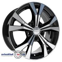 SKAD НАГАНО АЛМАЗ 6.5*16 5*112 ET46 66.6 Черный глянцевый с полированной лицевой частью